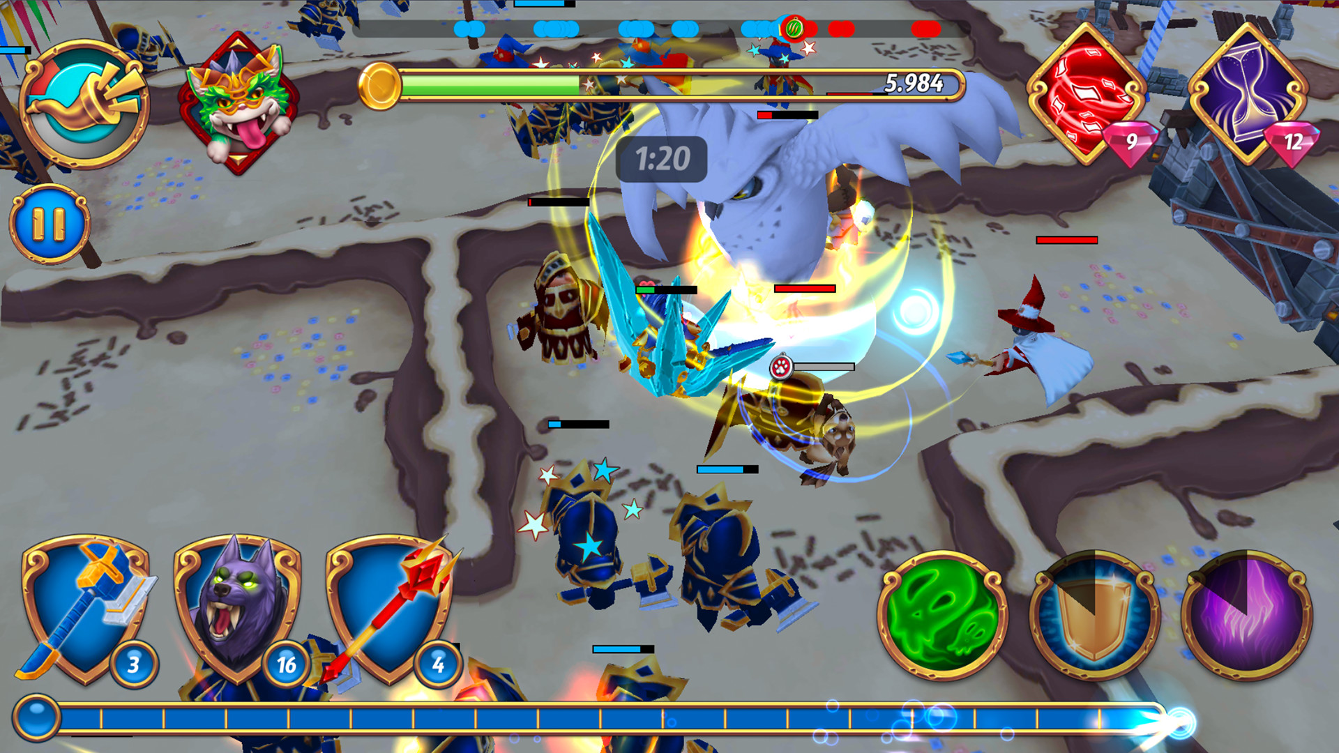 Royal Revolt II screenshot