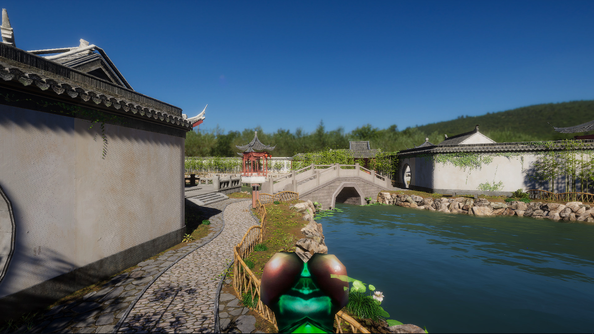 VR Chinese Garden Tour (HD): Flying as a dragonfly screenshot