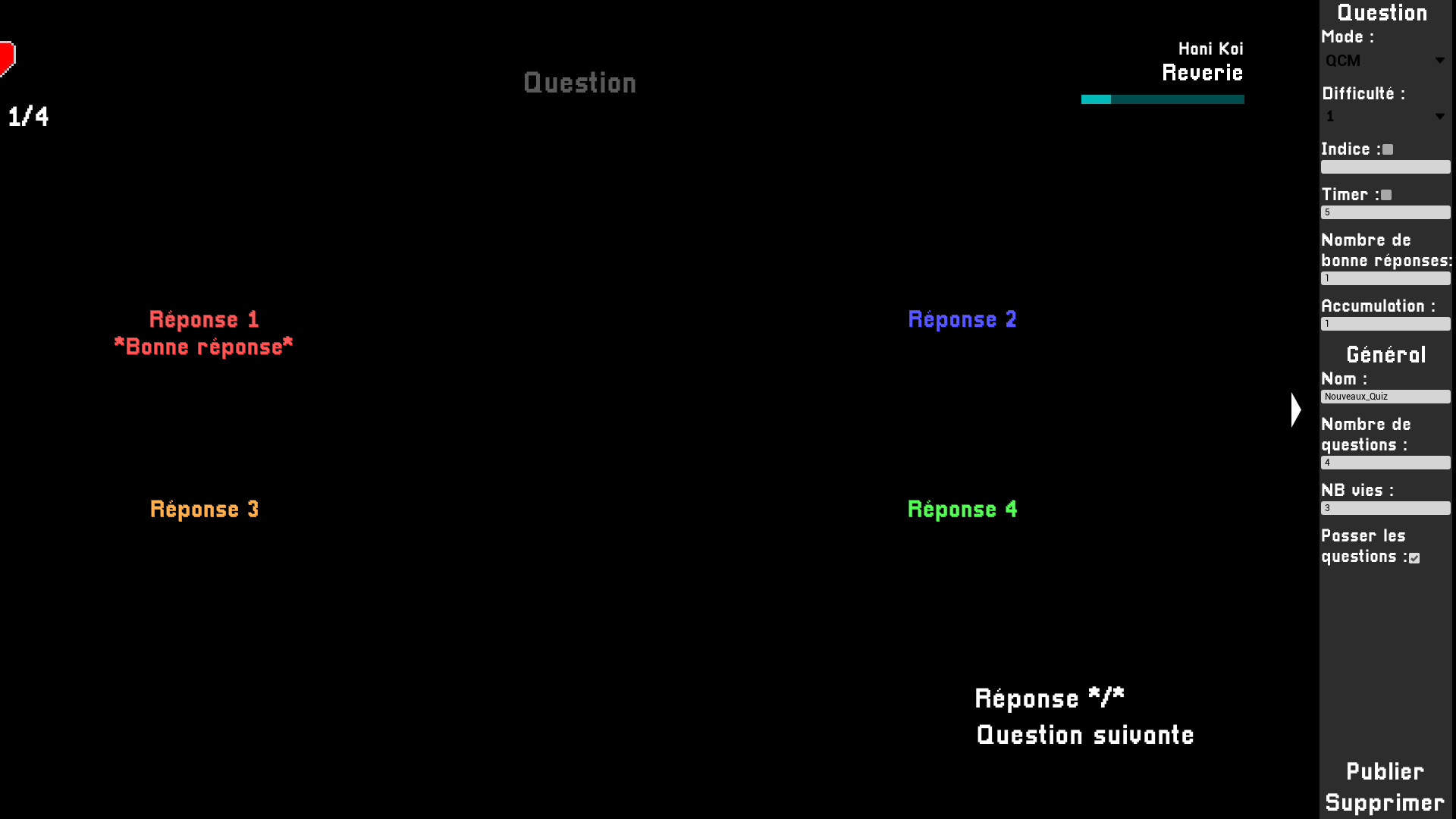 AnotherQuizzGame screenshot