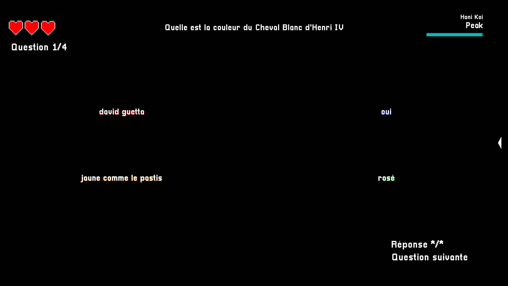 AnotherQuizzGame screenshot