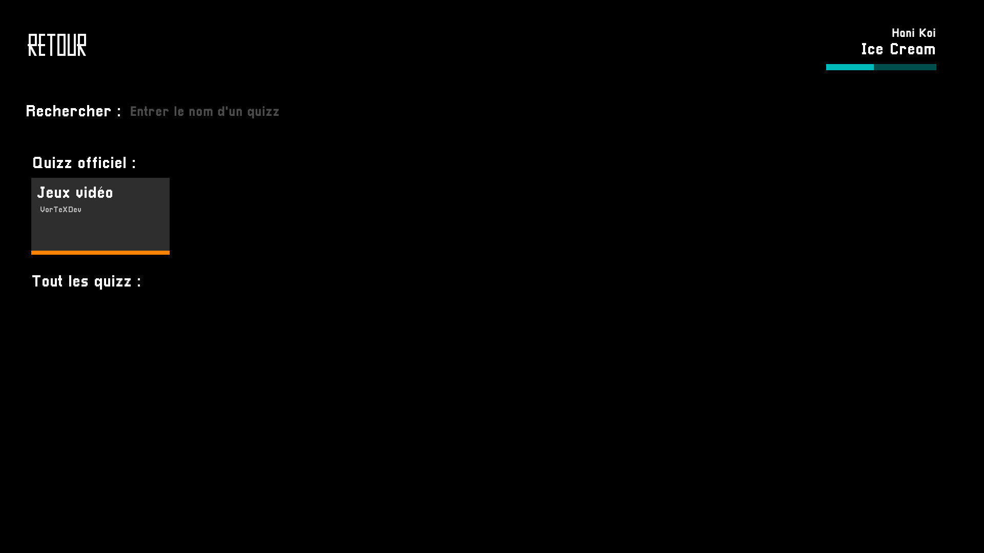 AnotherQuizzGame screenshot