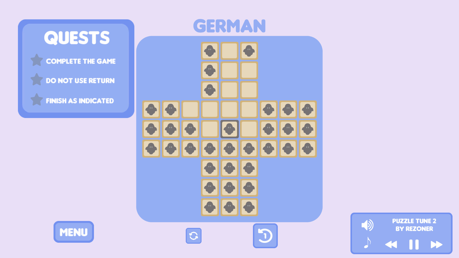 Extreme Peg Solitaire screenshot