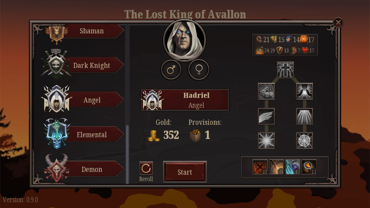 The Lost King of Avallon screenshot
