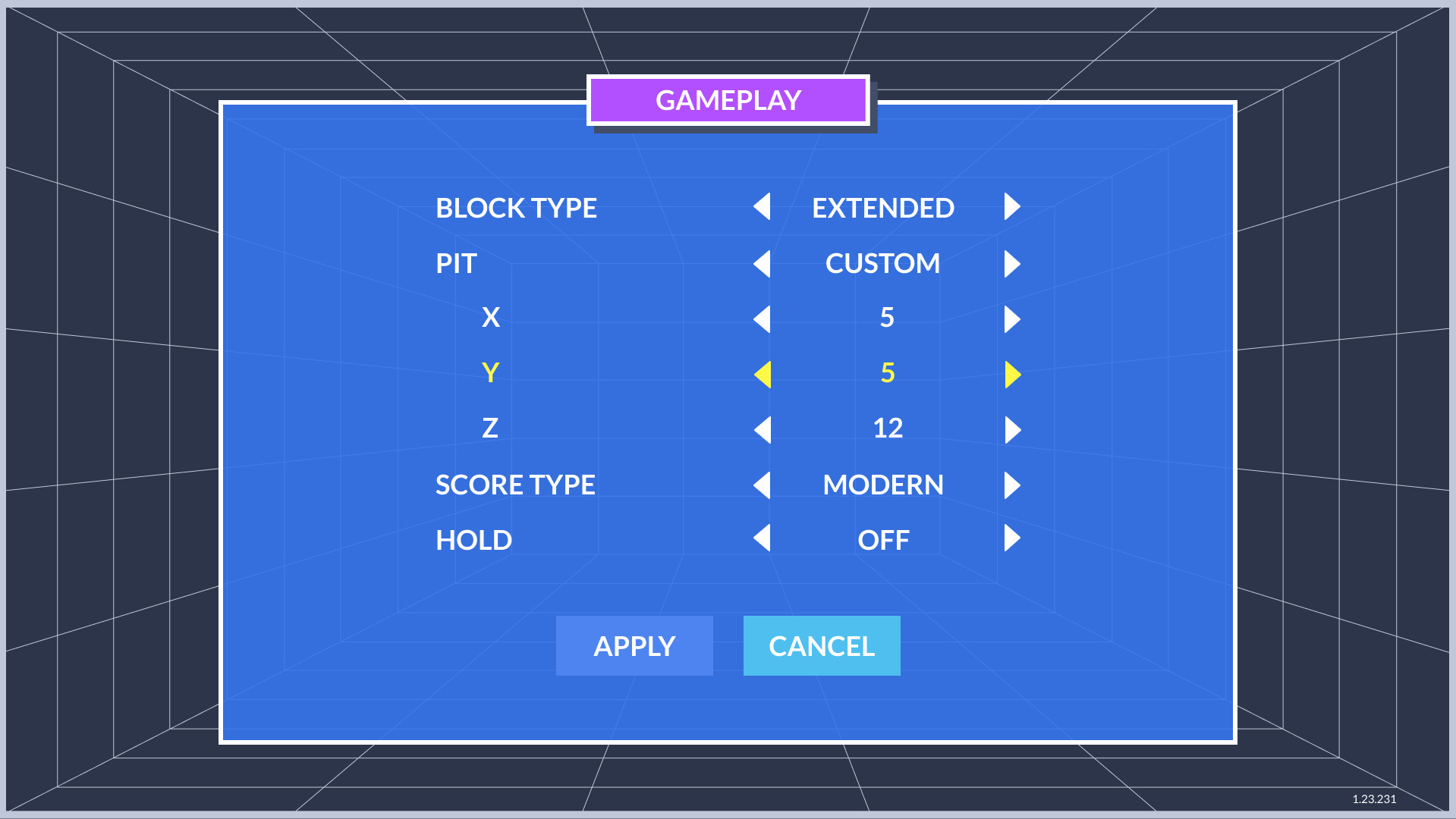 TETRIX 3D screenshot