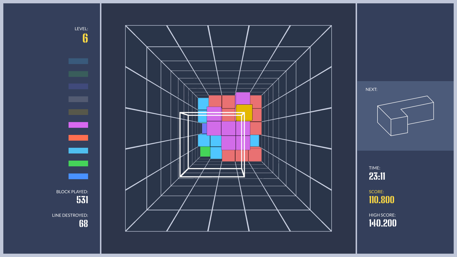 TETRIX 3D screenshot