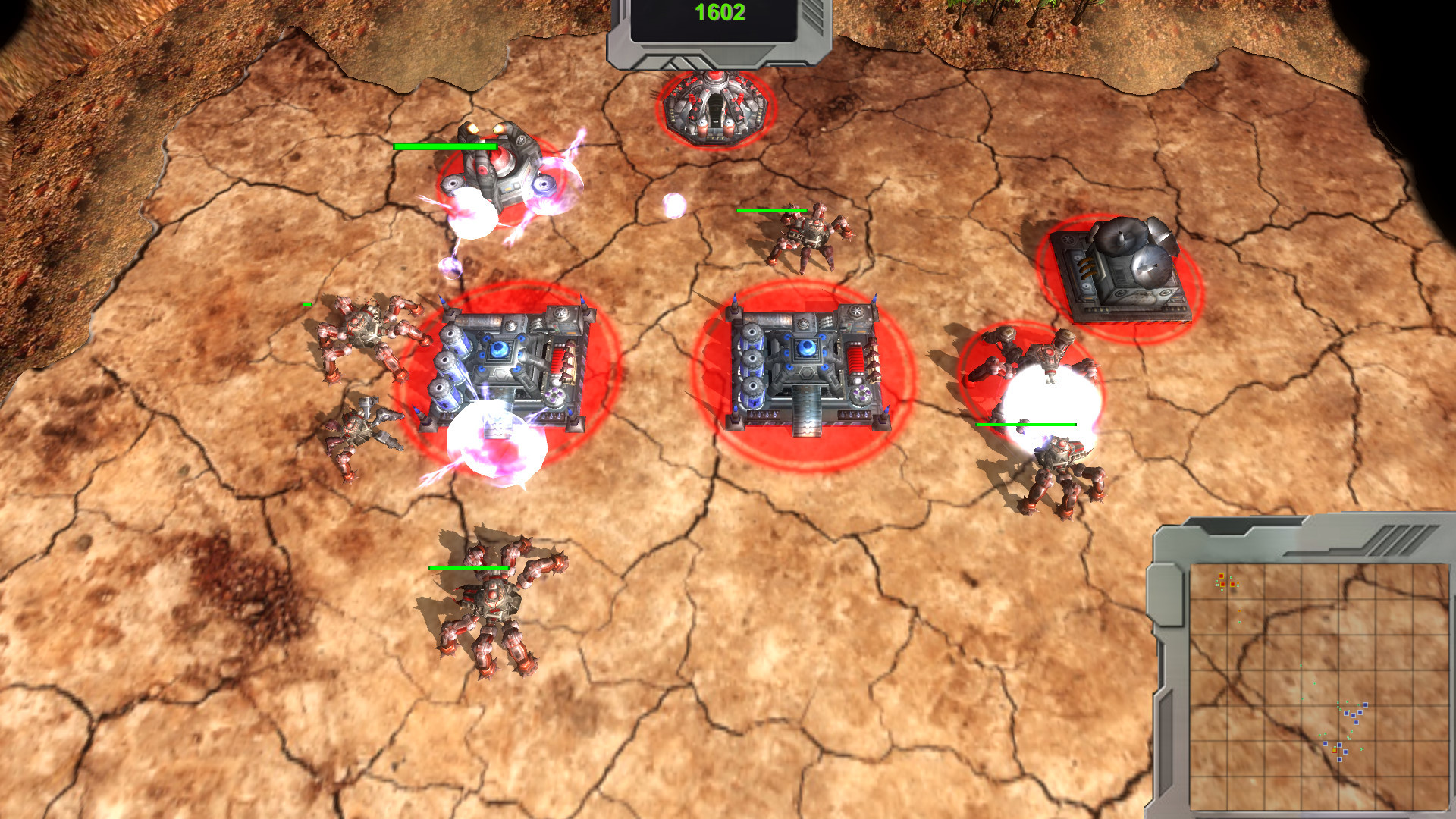 Spider-Robots War screenshot