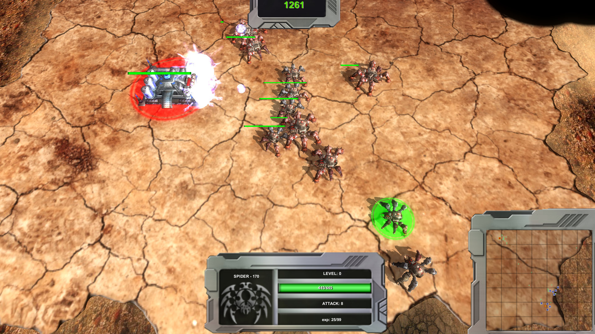 Spider-Robots War screenshot