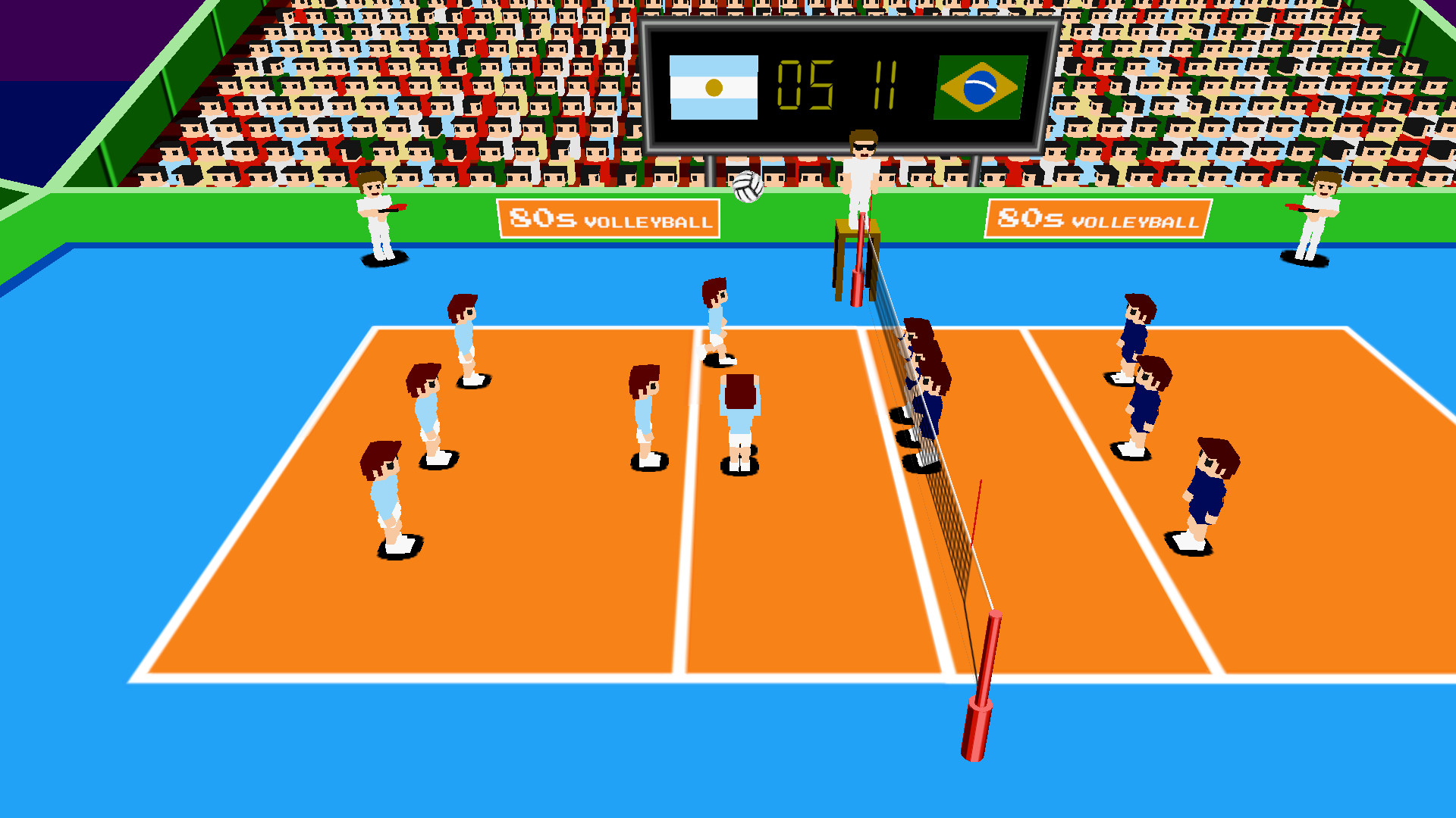 80s Volleyball screenshot