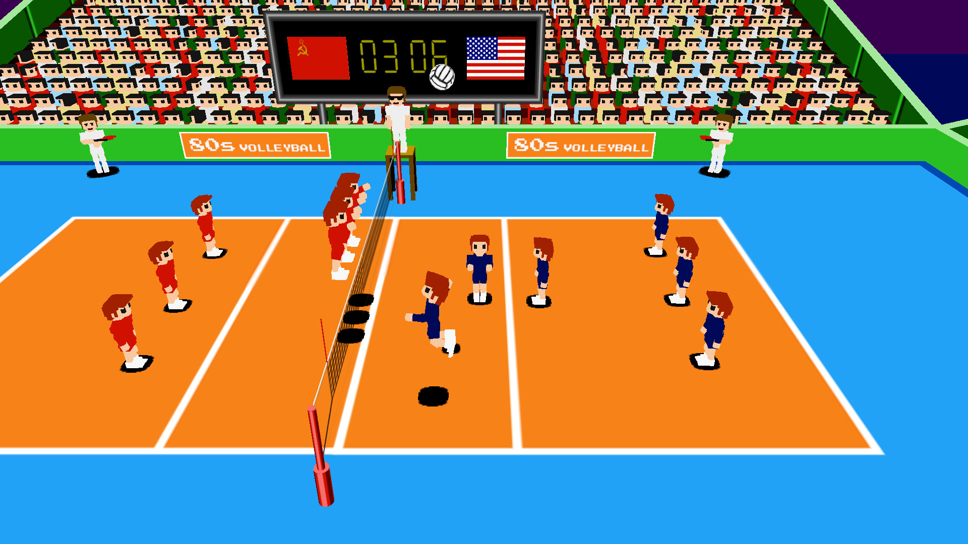 80s Volleyball screenshot