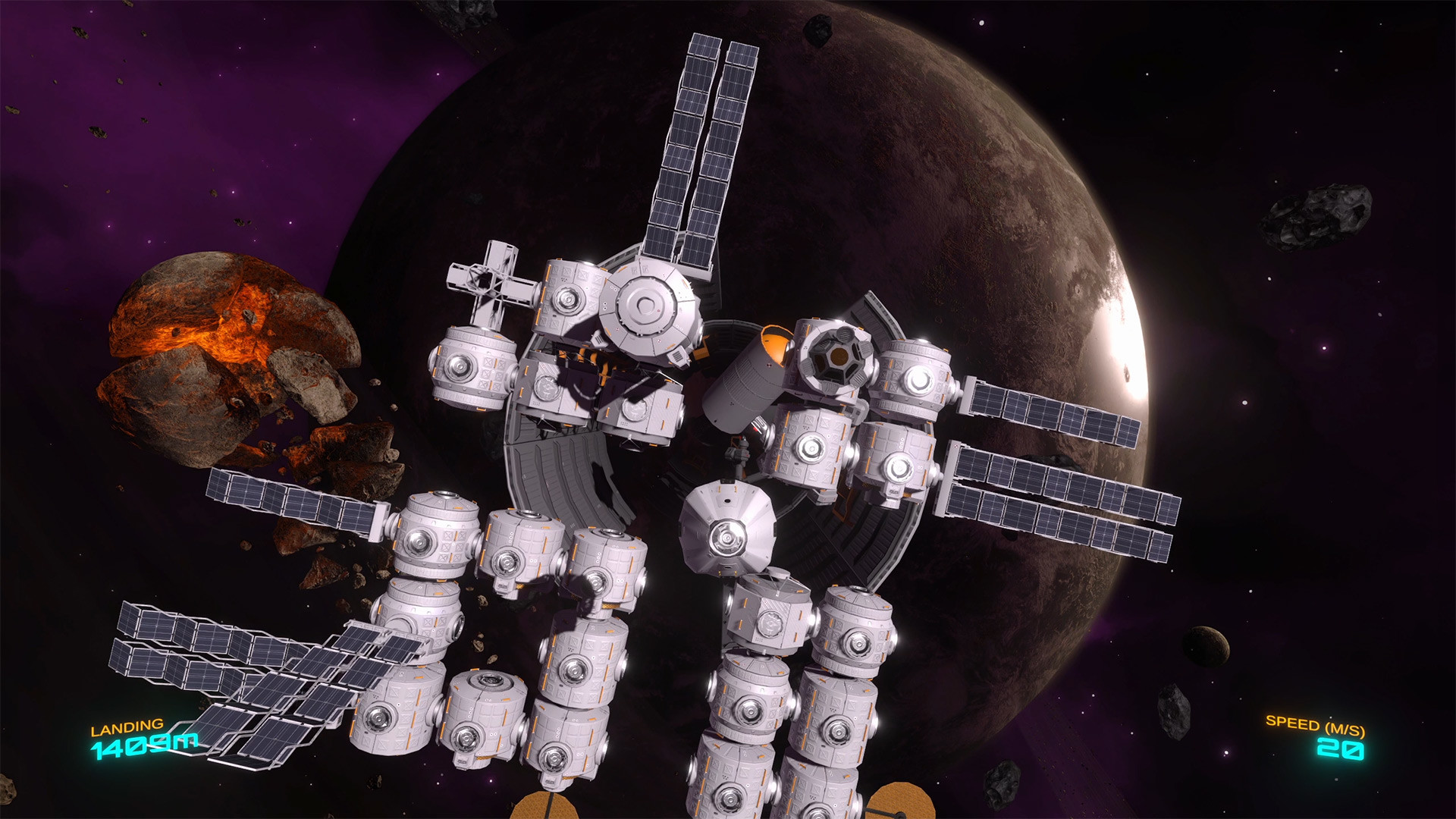 Descent Vector: Space Runner screenshot