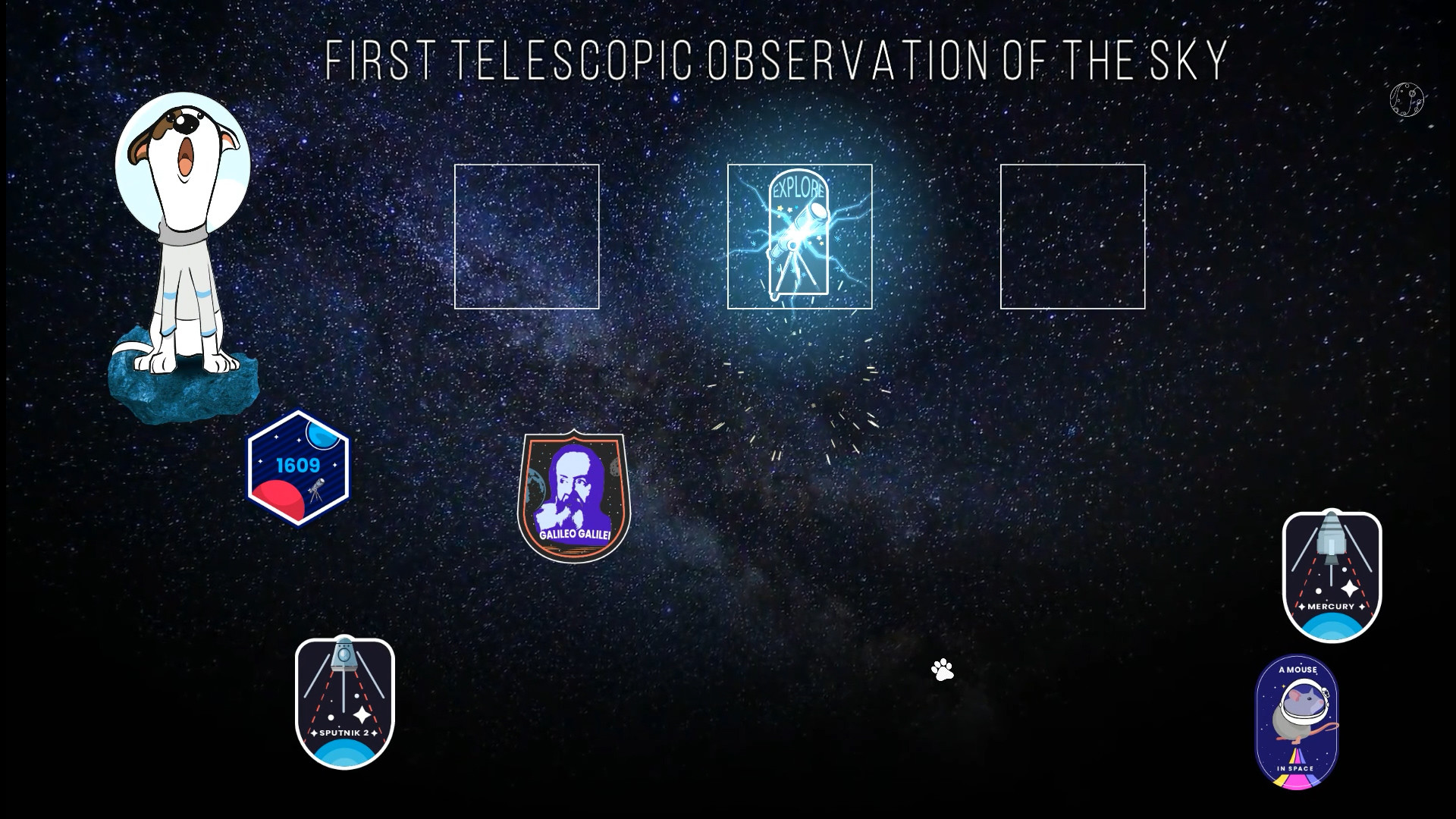 Kosmo Laika : Guide to Space screenshot