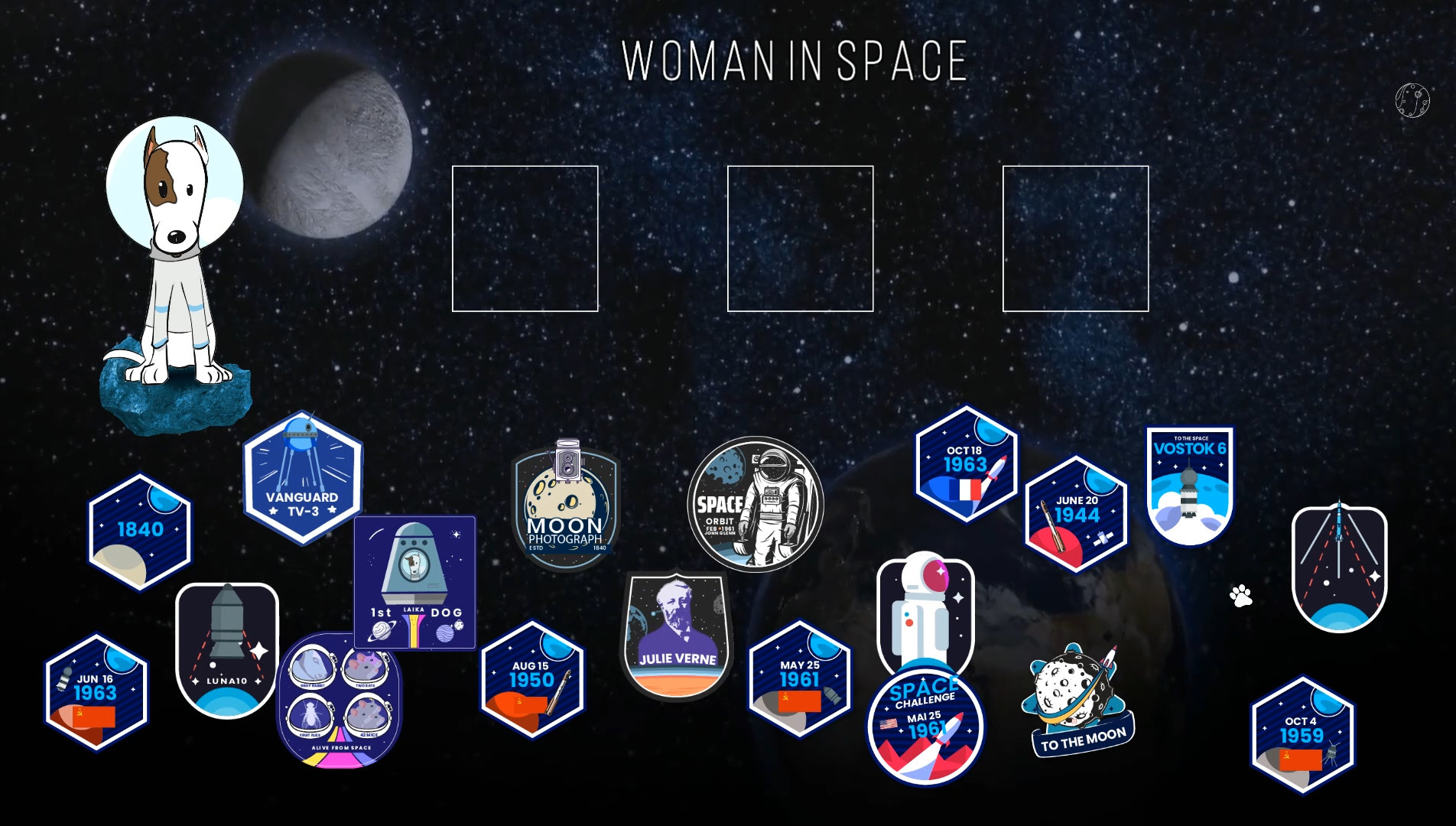 Kosmo Laika : Guide to Space screenshot
