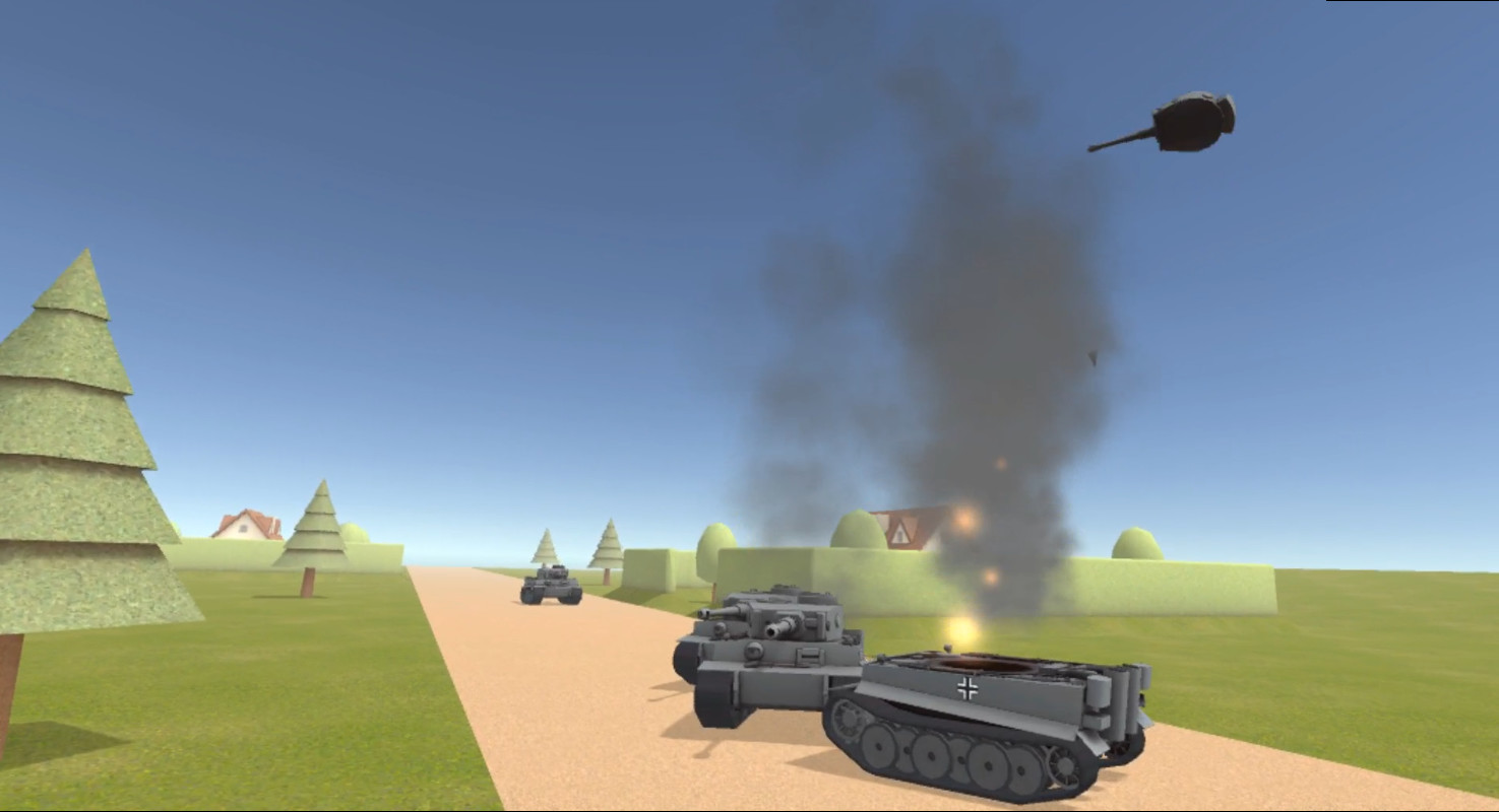 VR cute tanks: Girls and Dinosaurs screenshot