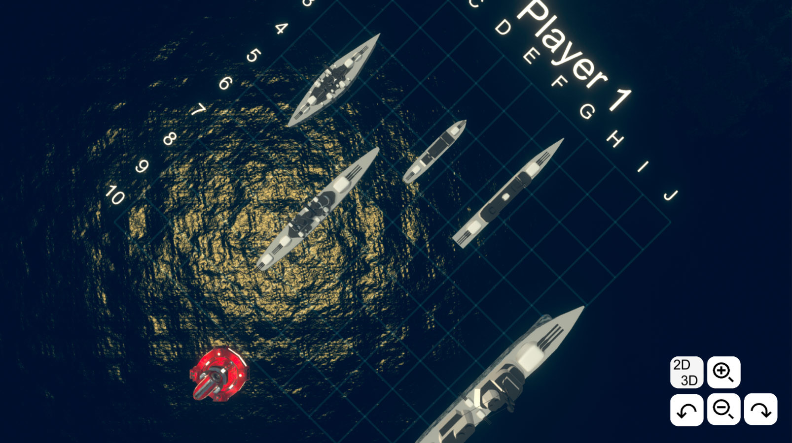 Battle for Sea 3D screenshot