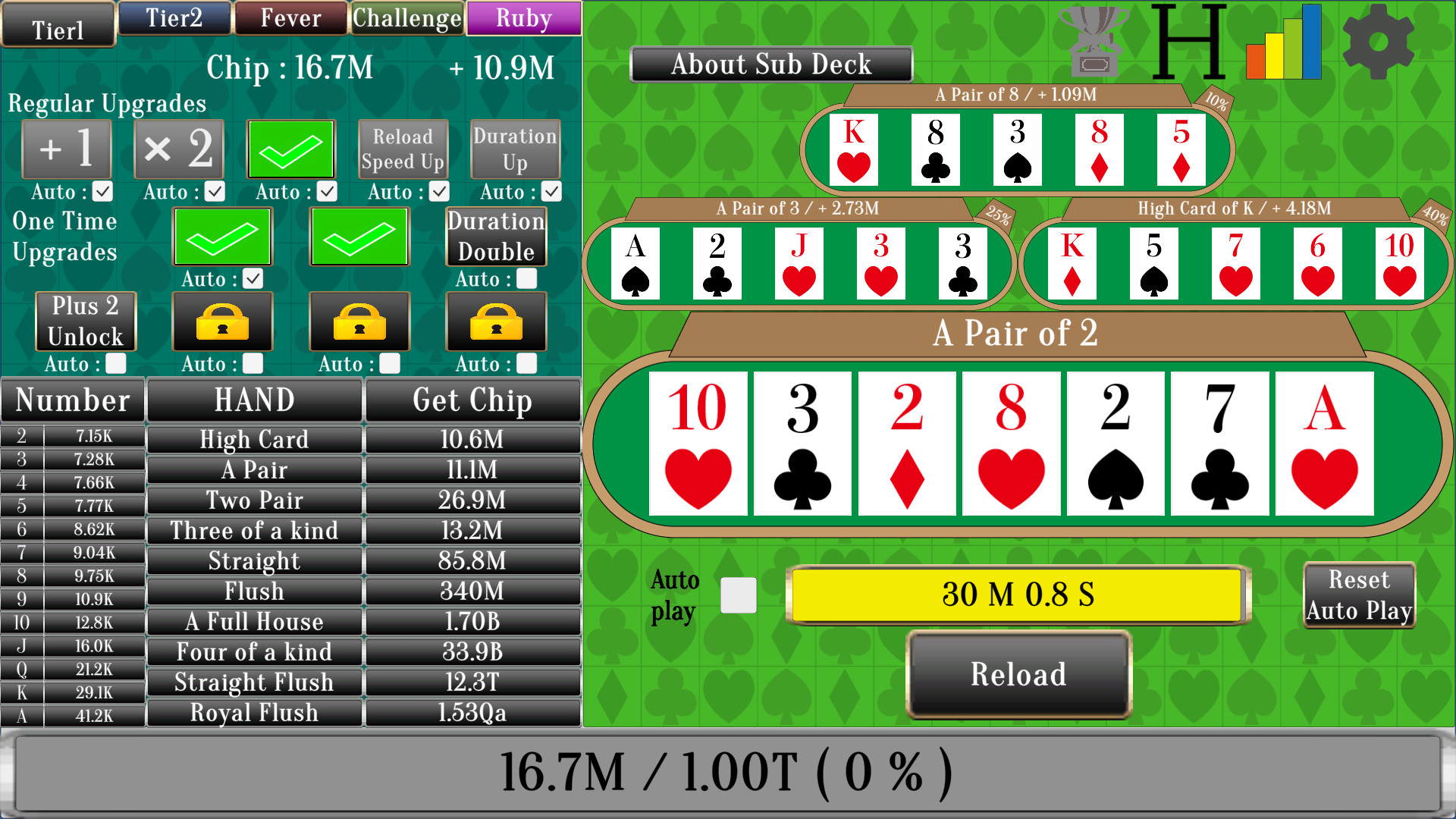 Idle Poker screenshot