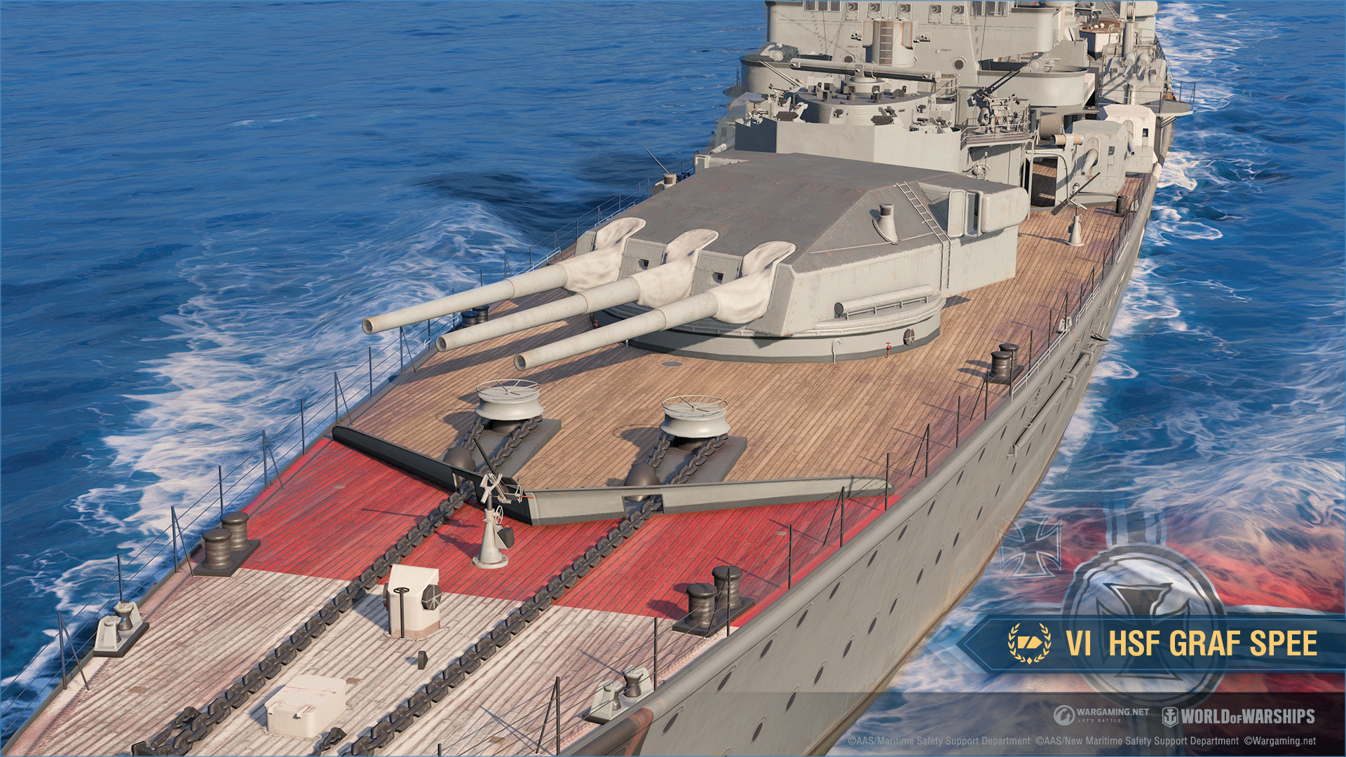 World of Warships — HSF Admiral Graf Spee screenshot