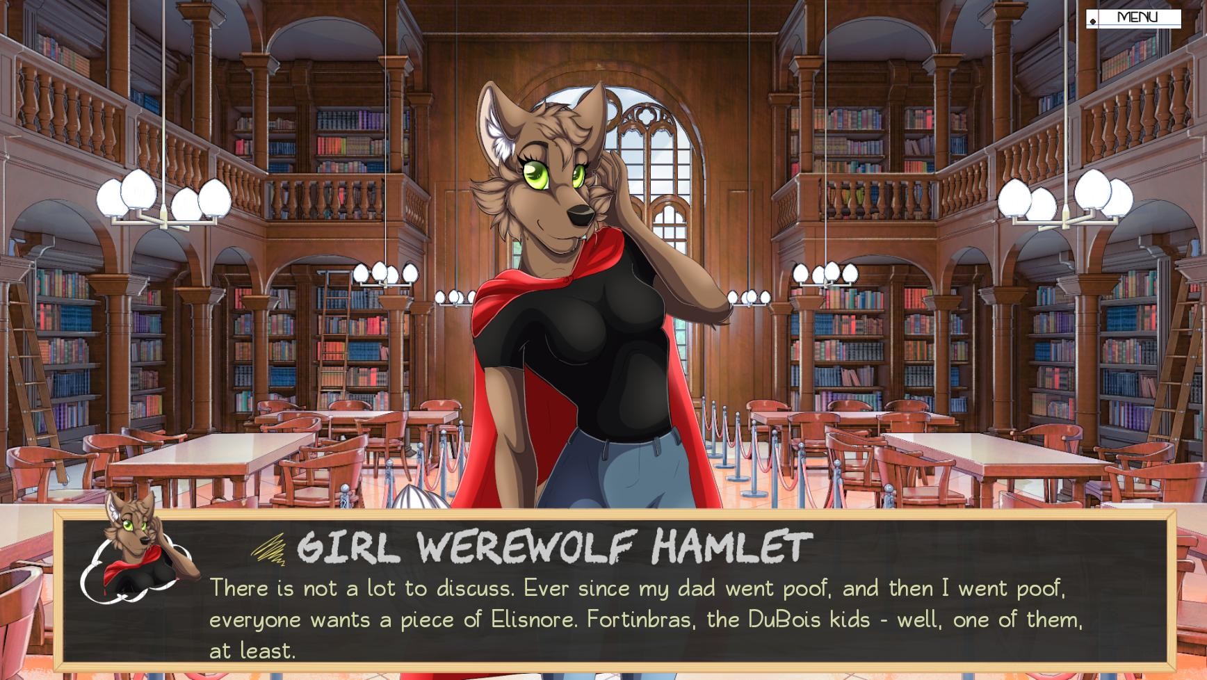 Furry Shakespeare: To Date Or Not To Date Spooky Cat Girls? screenshot