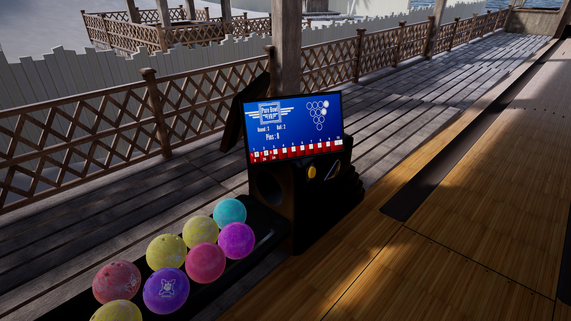 Pure Bowl VR screenshot