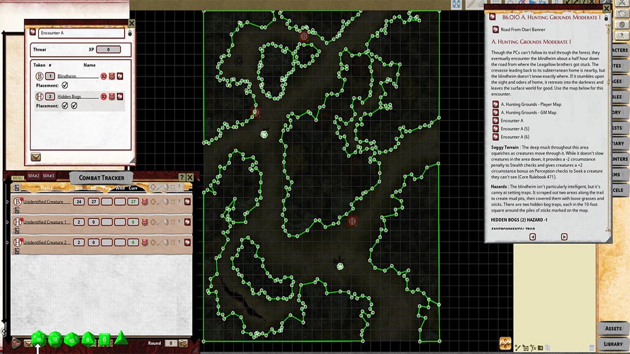 Fantasy Grounds - Pathfinder RPG - Pathfinder Bounty #6: The Road from Otari screenshot