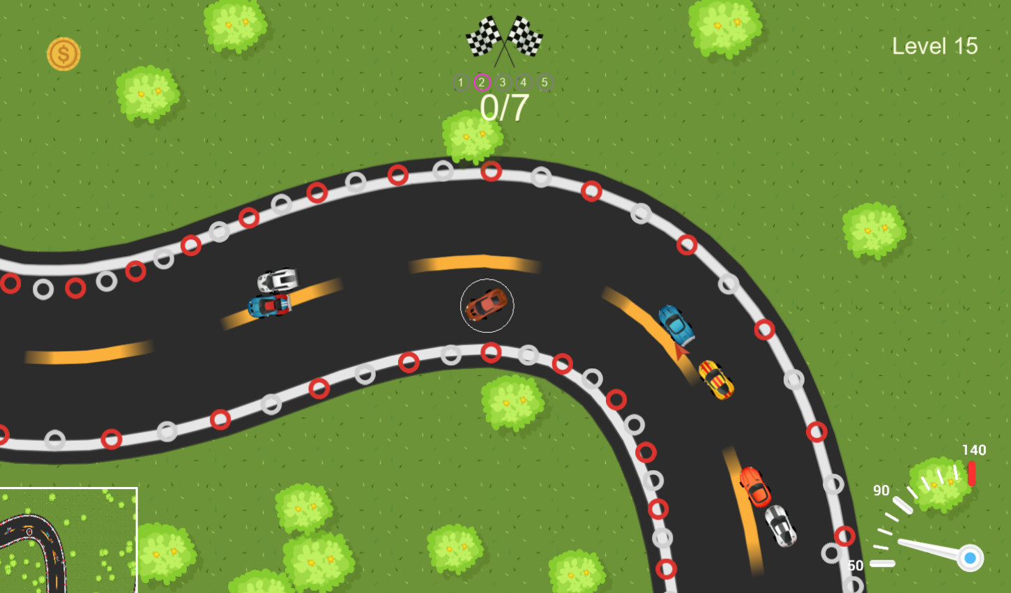Extreme racing screenshot