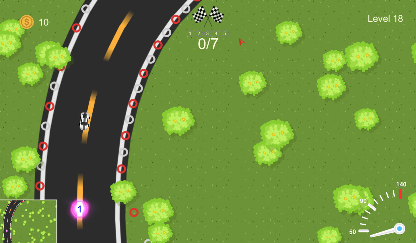 Extreme racing screenshot