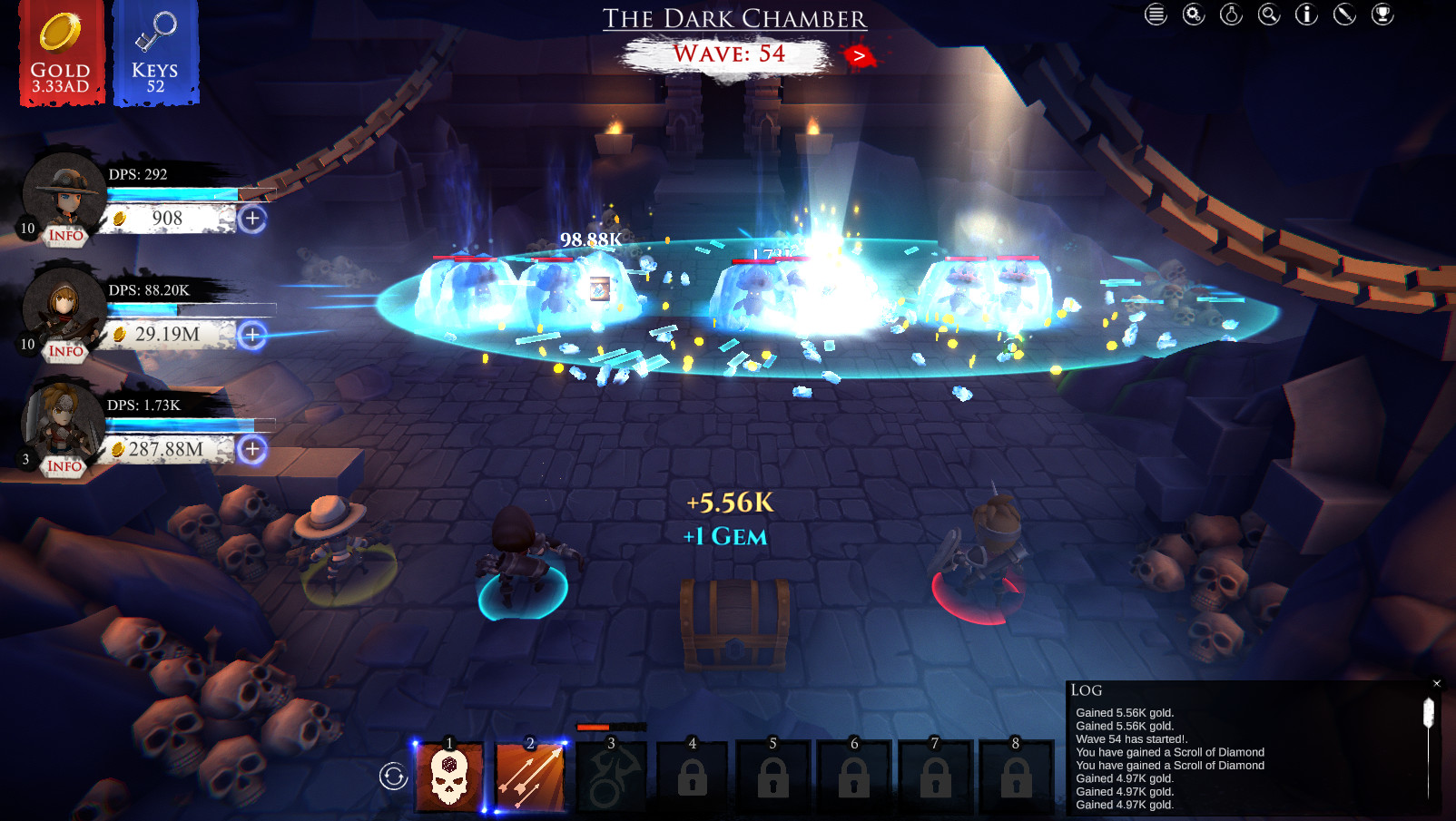 Dungeon Clicker screenshot