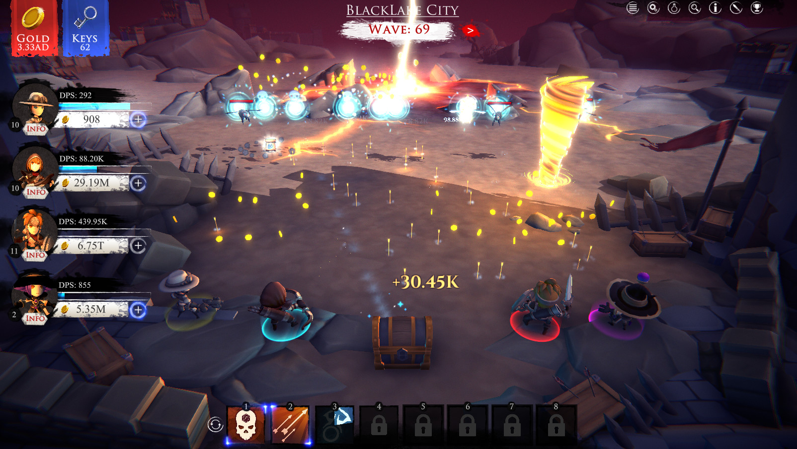 Dungeon Clicker screenshot