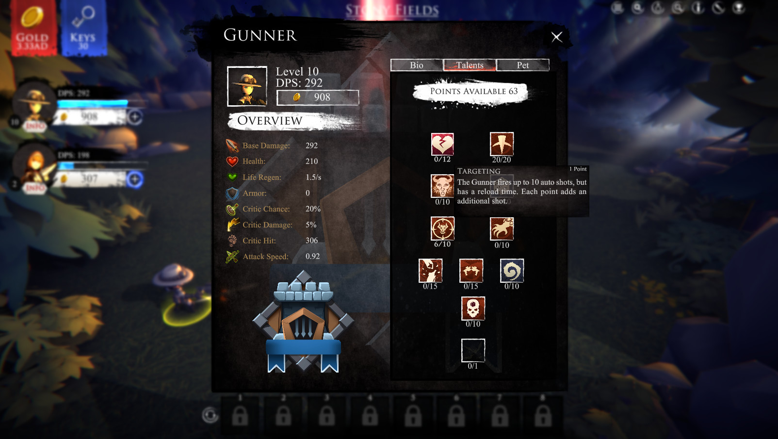 Dungeon Clicker screenshot