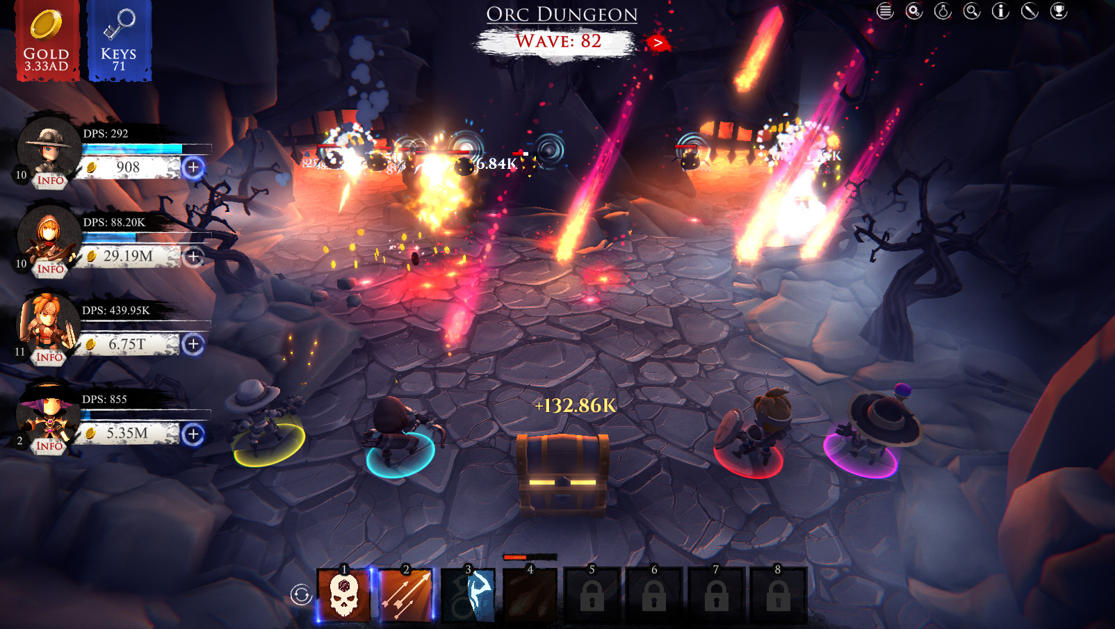 Dungeon Clicker screenshot