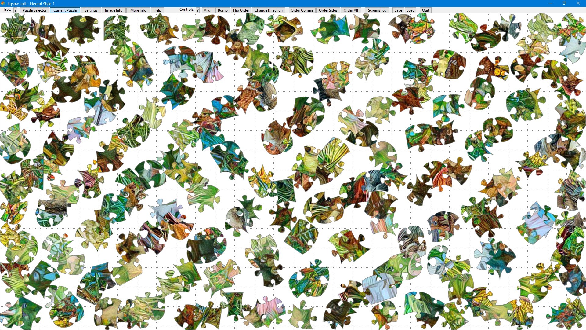 Jigsaw Jolt: Neural Style 1 screenshot