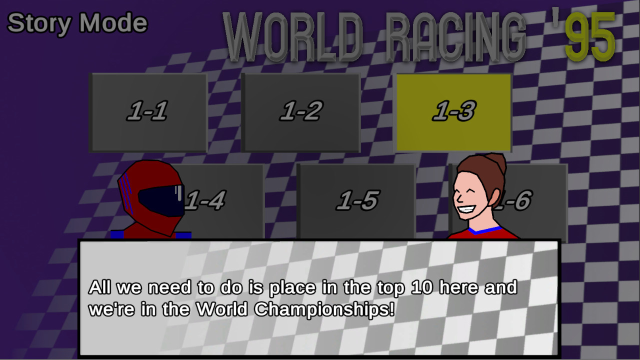 World Racing '95 screenshot