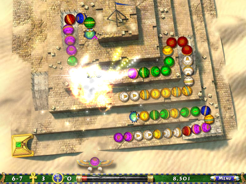 Luxor 2 screenshot