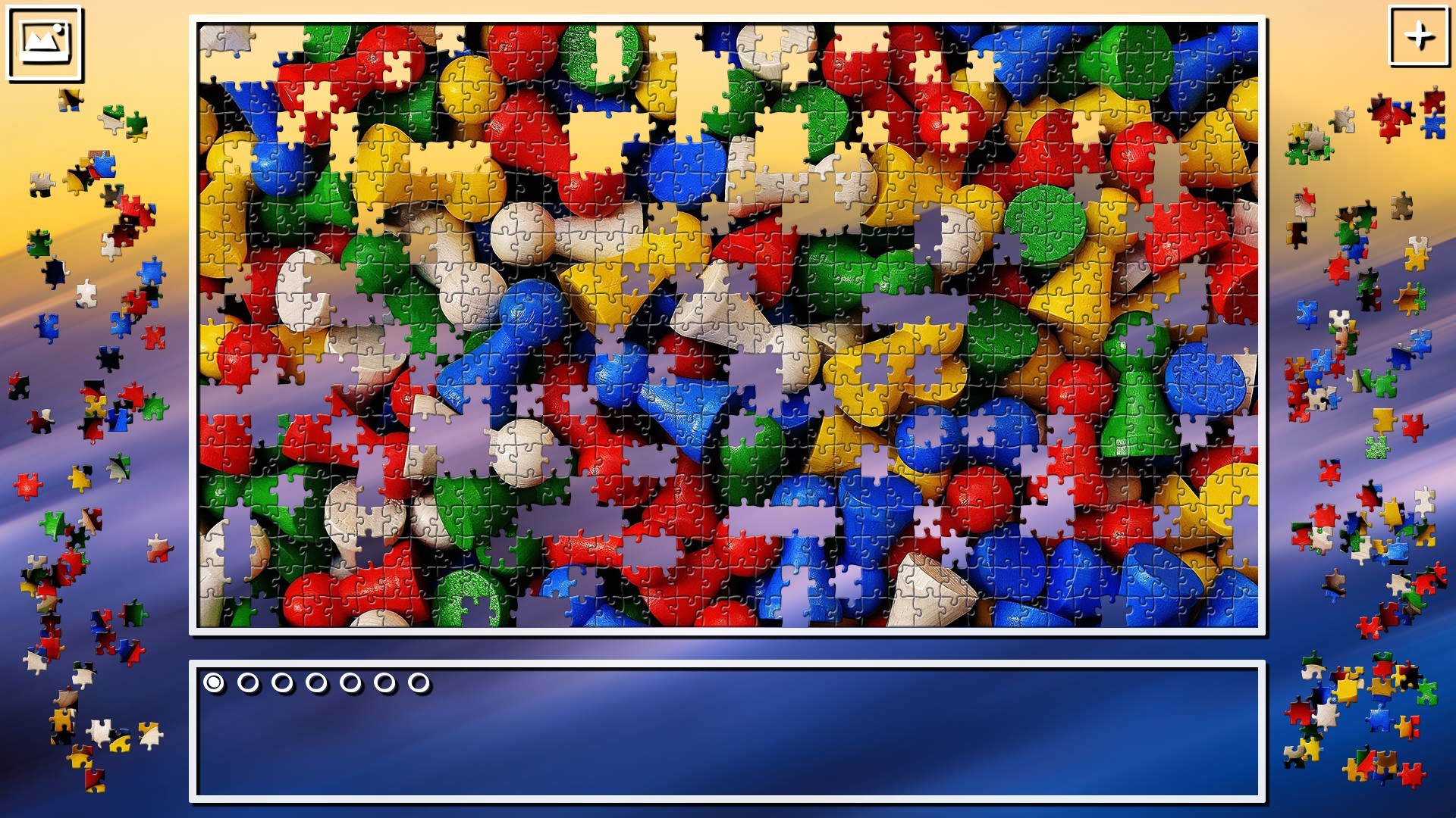 Super Jigsaw Puzzle: Generations - Colorful screenshot