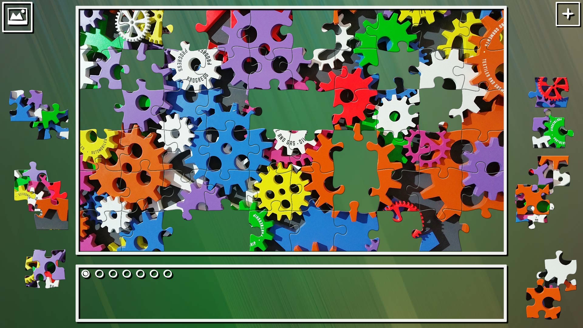 Super Jigsaw Puzzle: Generations - Colorful screenshot