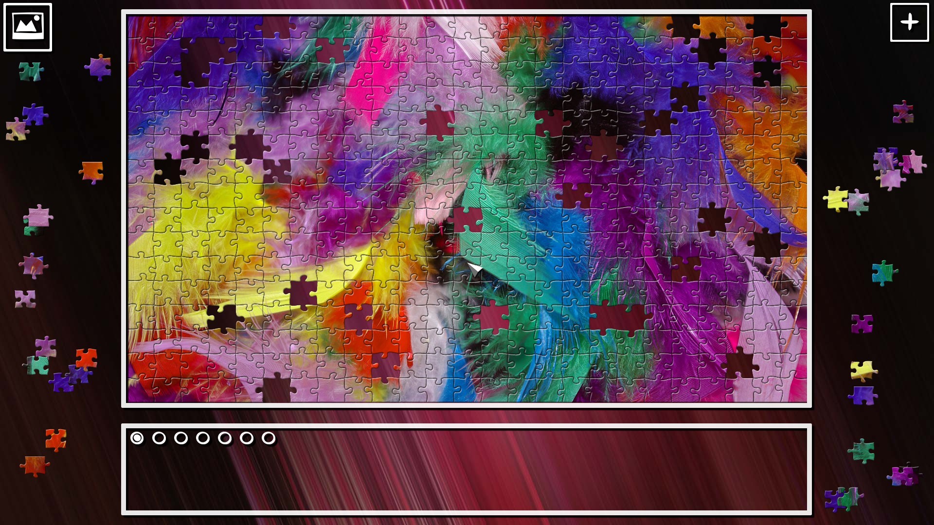 Super Jigsaw Puzzle: Generations - Colorful screenshot