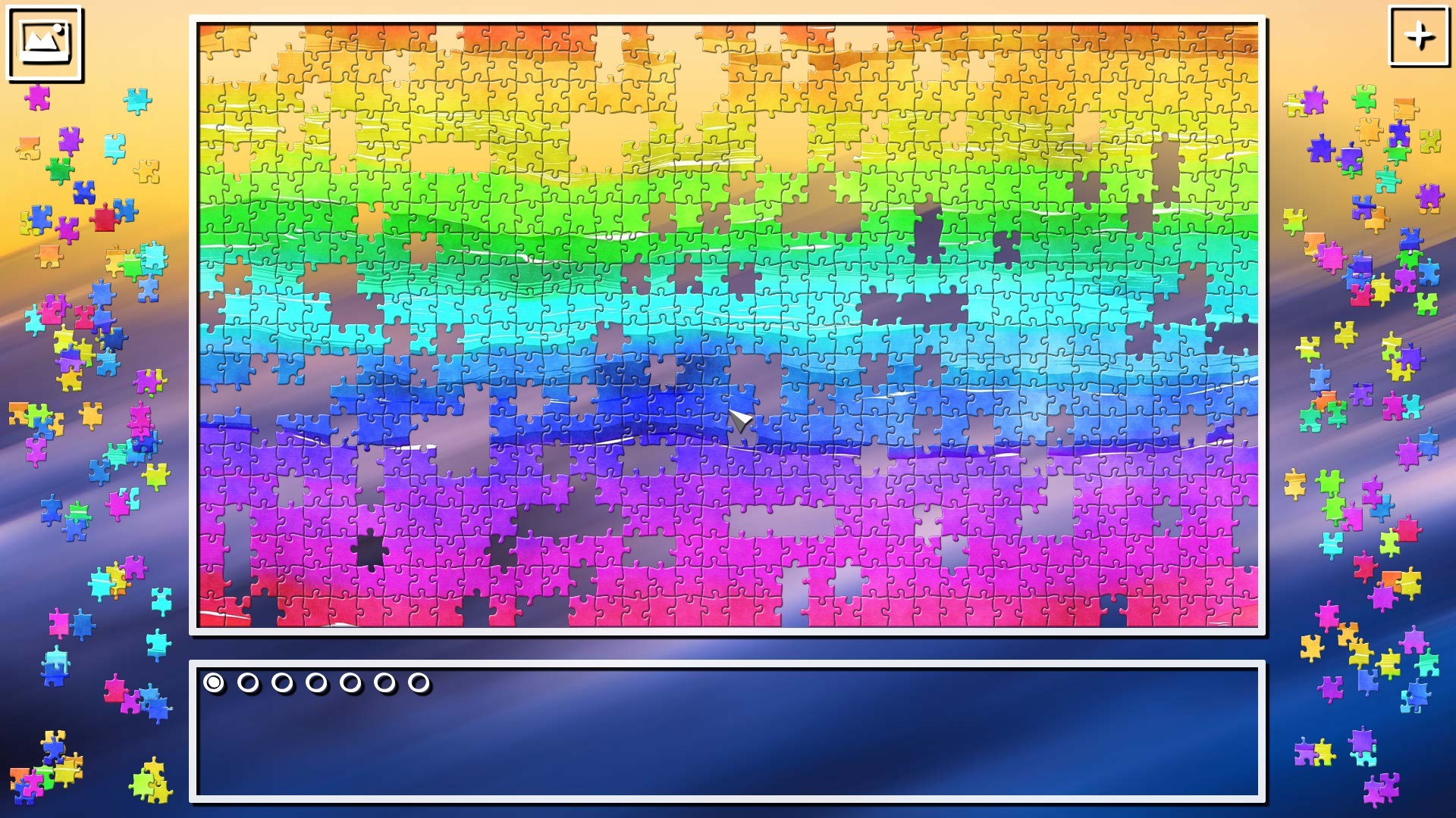 Super Jigsaw Puzzle: Generations - Colorful screenshot