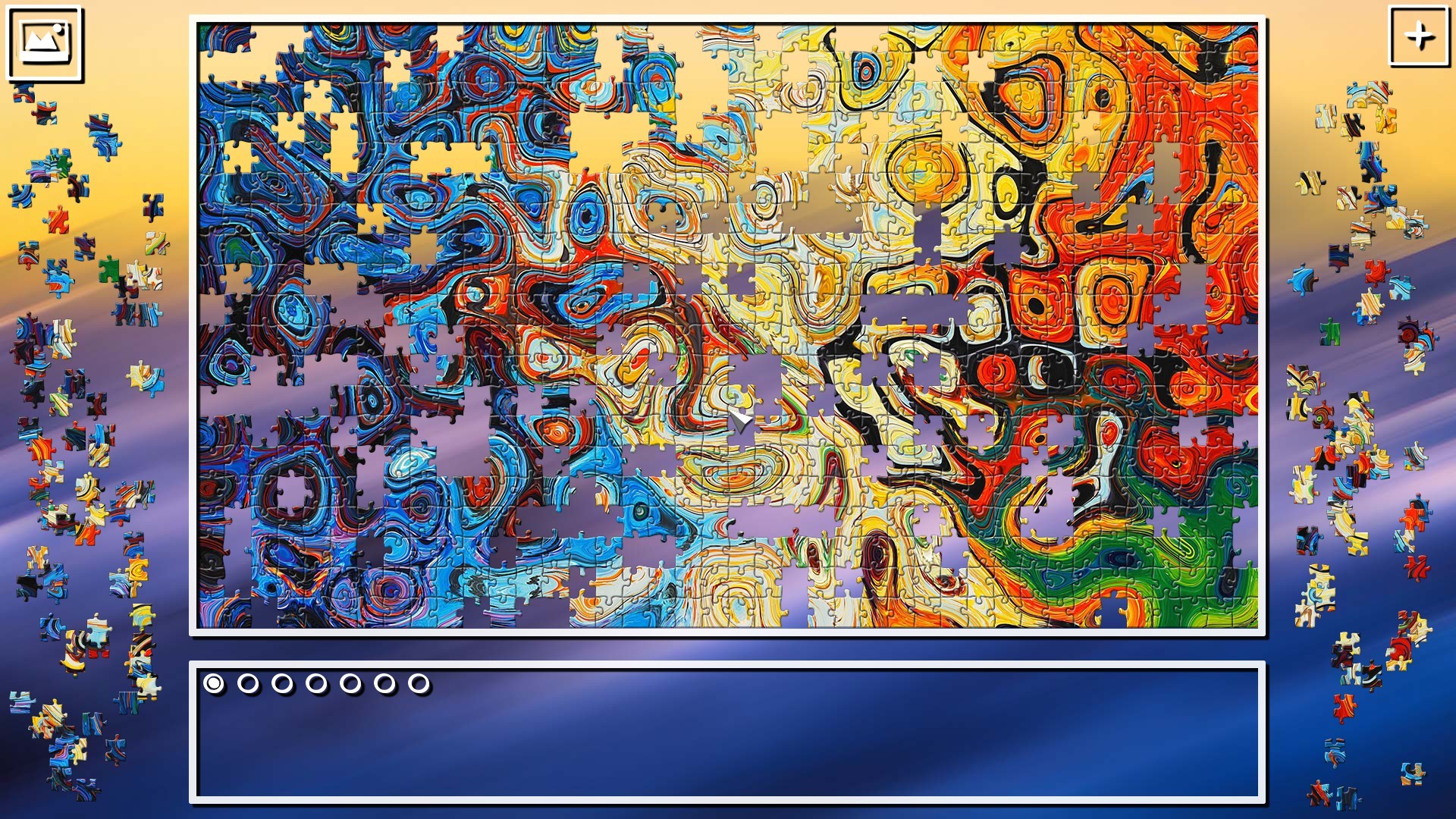 Super Jigsaw Puzzle: Generations - Colorful screenshot