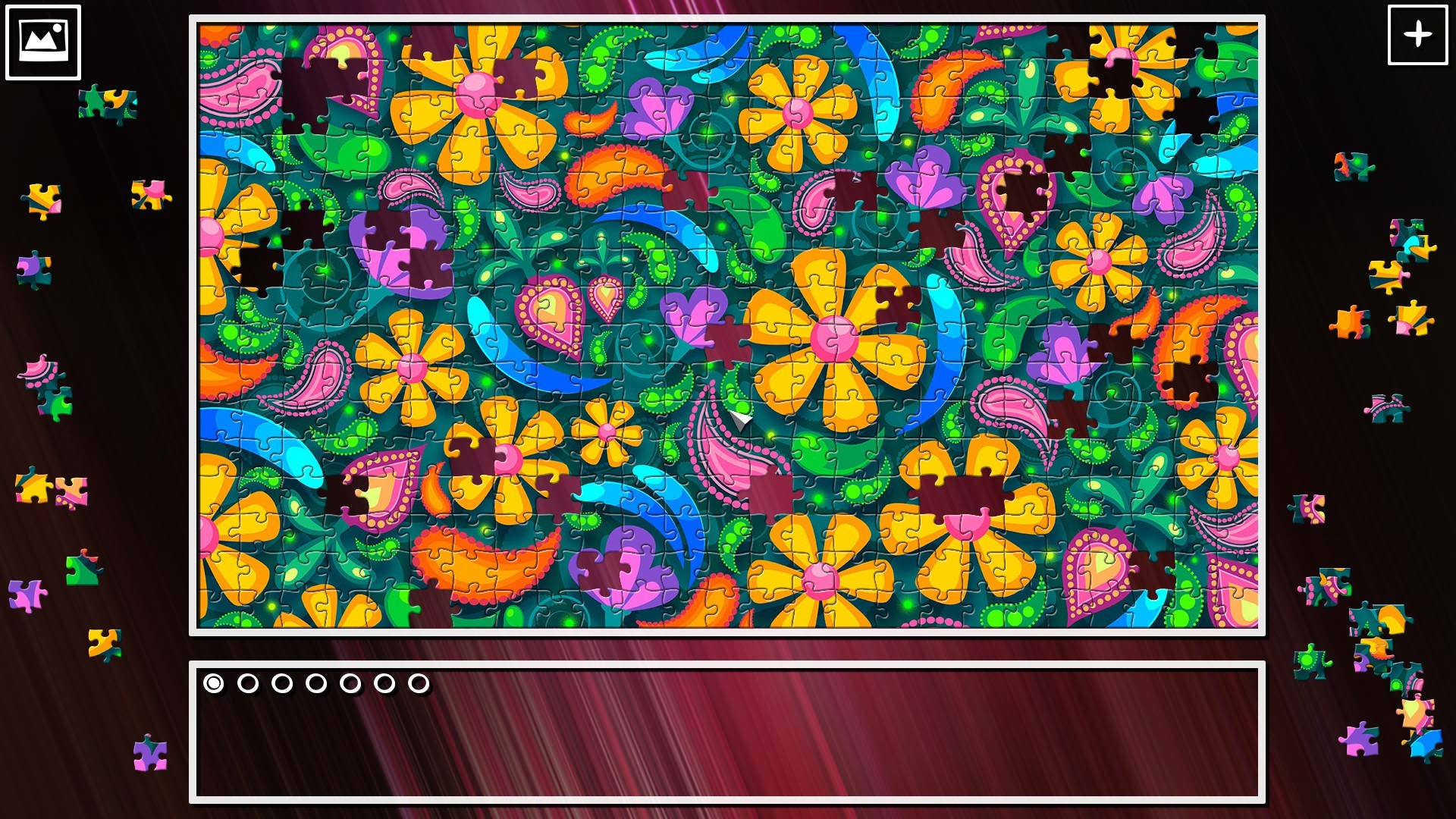 Super Jigsaw Puzzle: Generations - Colorful screenshot