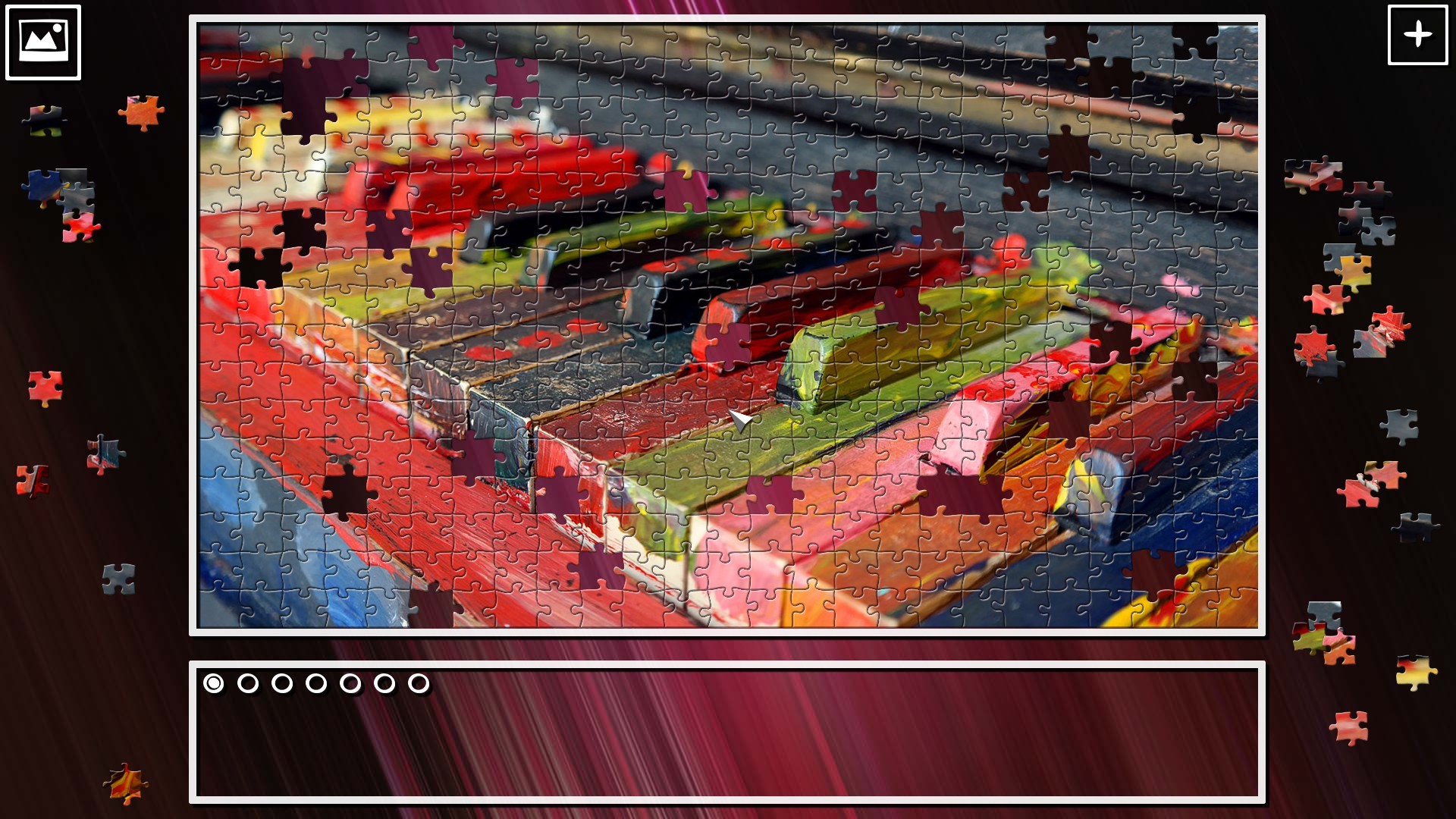 Super Jigsaw Puzzle: Generations - Colorful screenshot