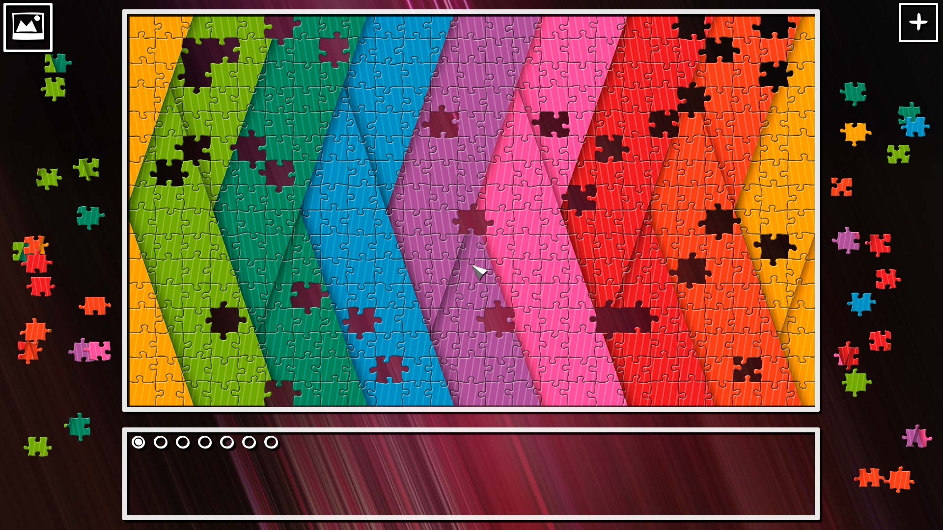Super Jigsaw Puzzle: Generations - Colorful screenshot