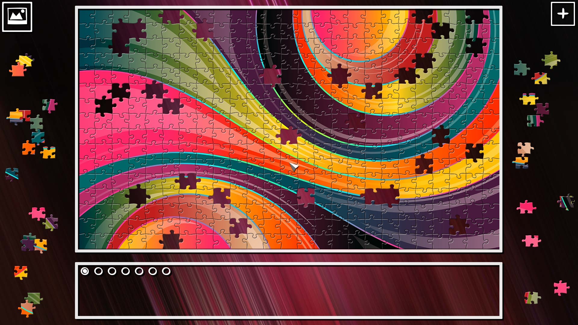 Super Jigsaw Puzzle: Generations - Colorful screenshot