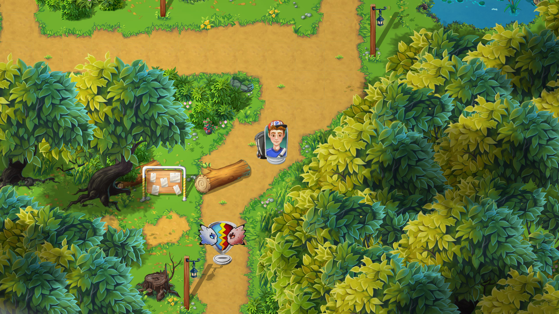 Beasties - an adorable Monster Trainer, Match-3 & Farming game screenshot