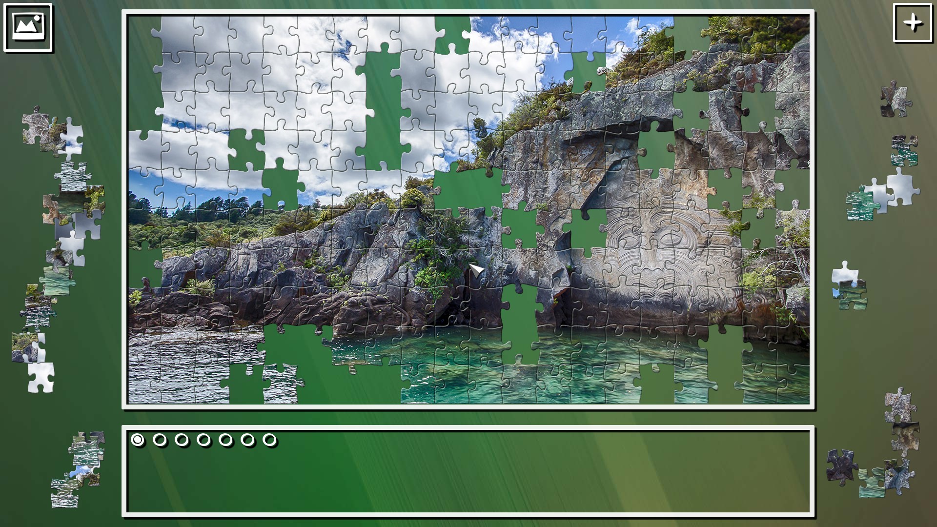 Super Jigsaw Puzzle: Generations - New Zealand screenshot