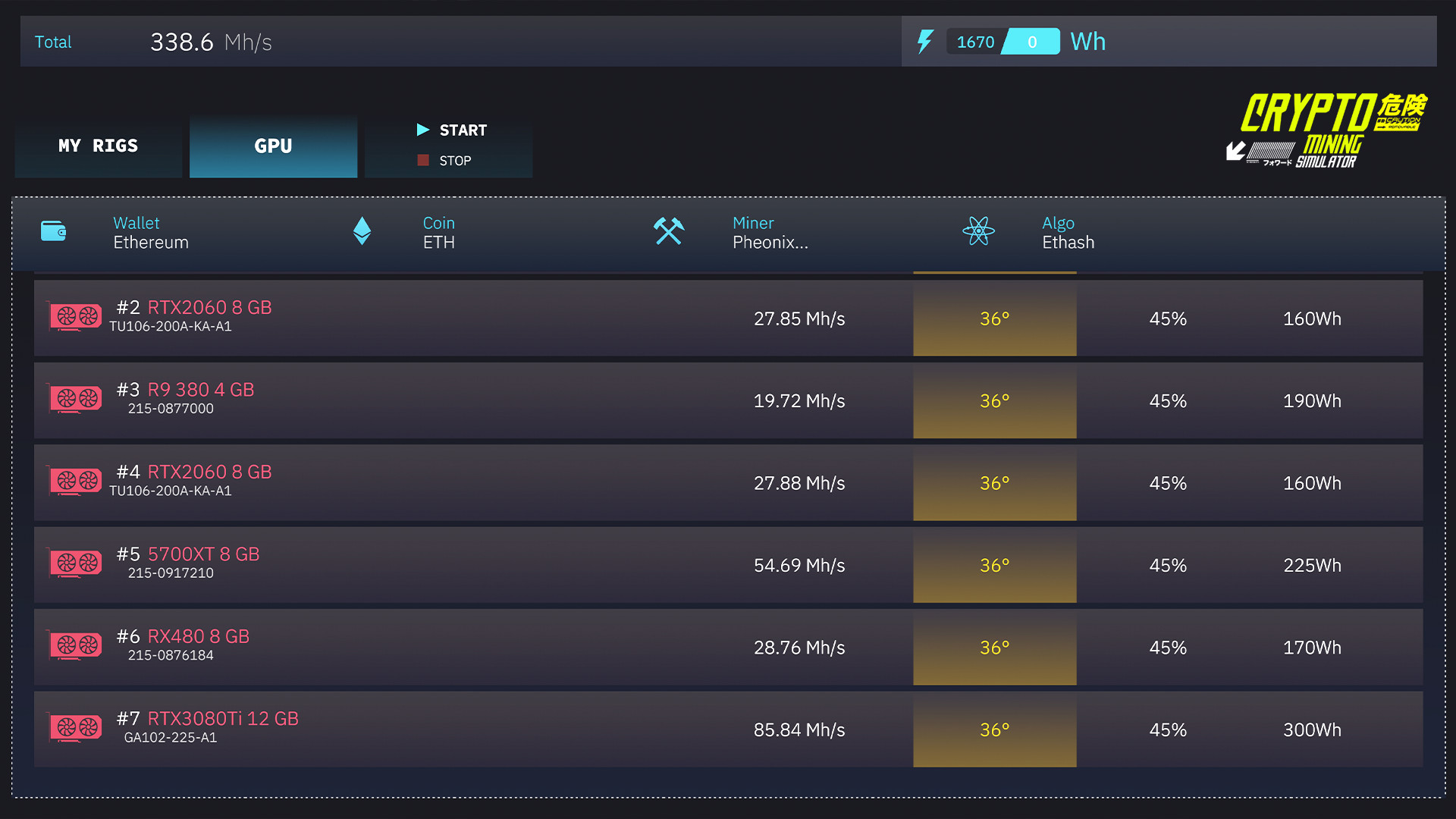 Crypto Mining Simulator screenshot