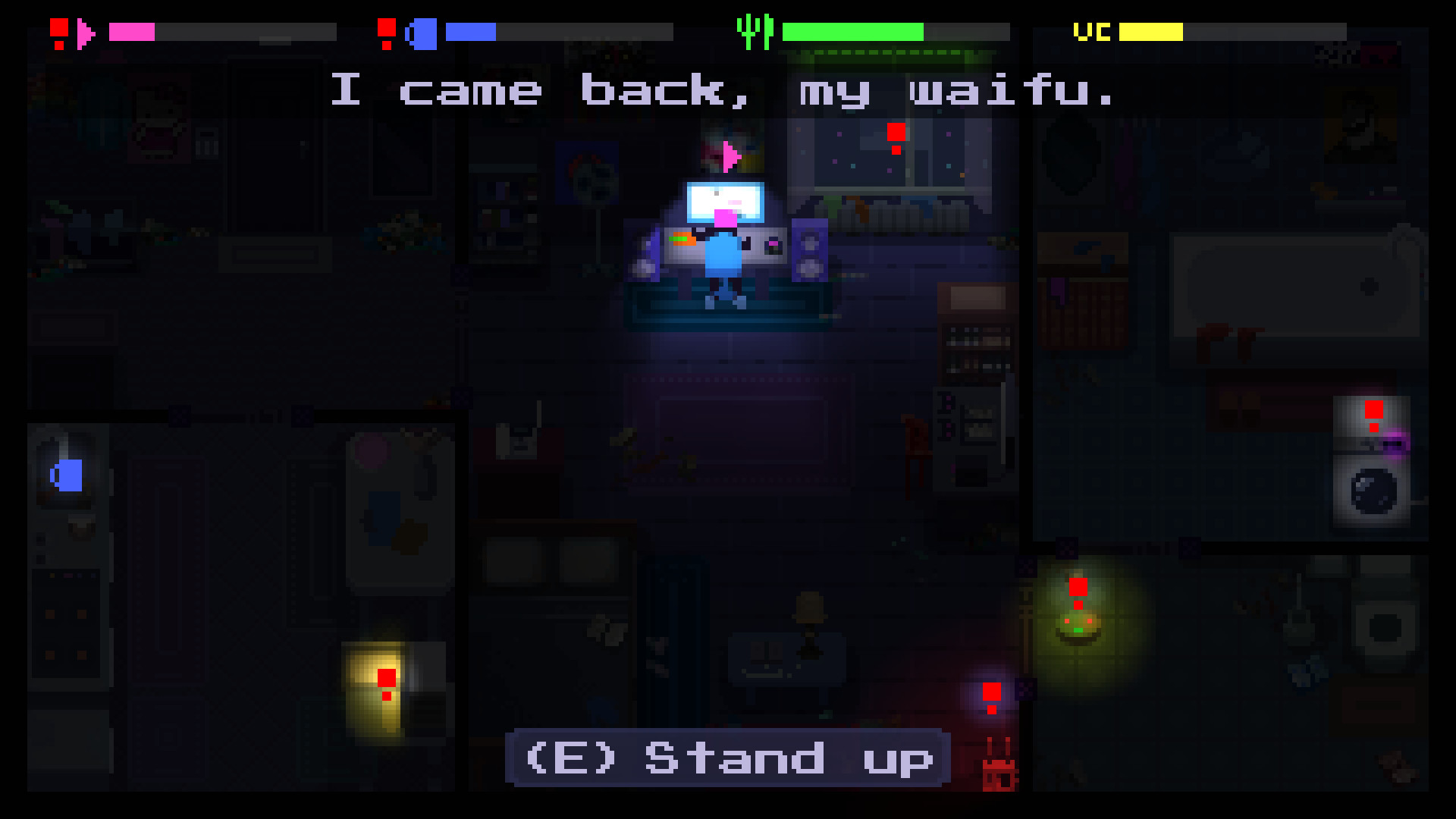 Hikikomori life screenshot