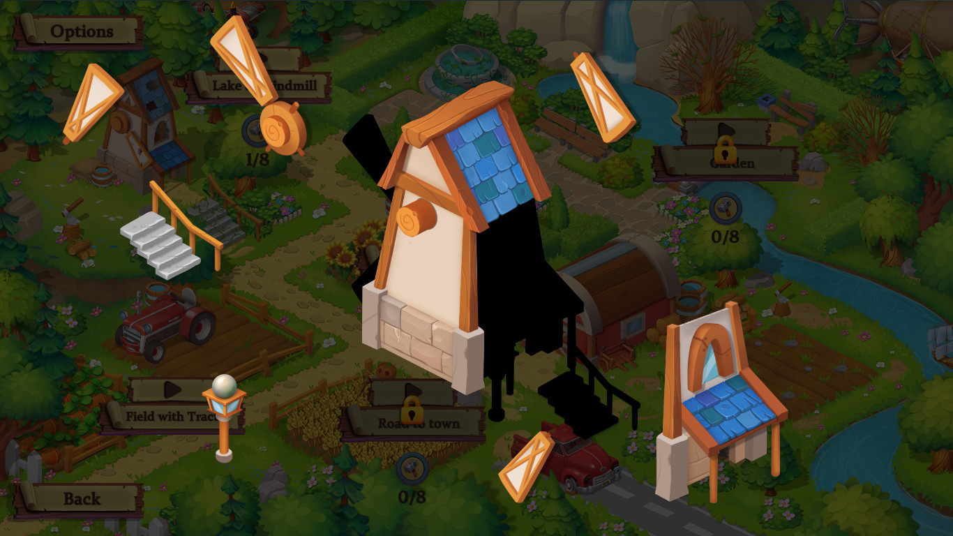 Adventure Mosaics. Granny’s Farm screenshot