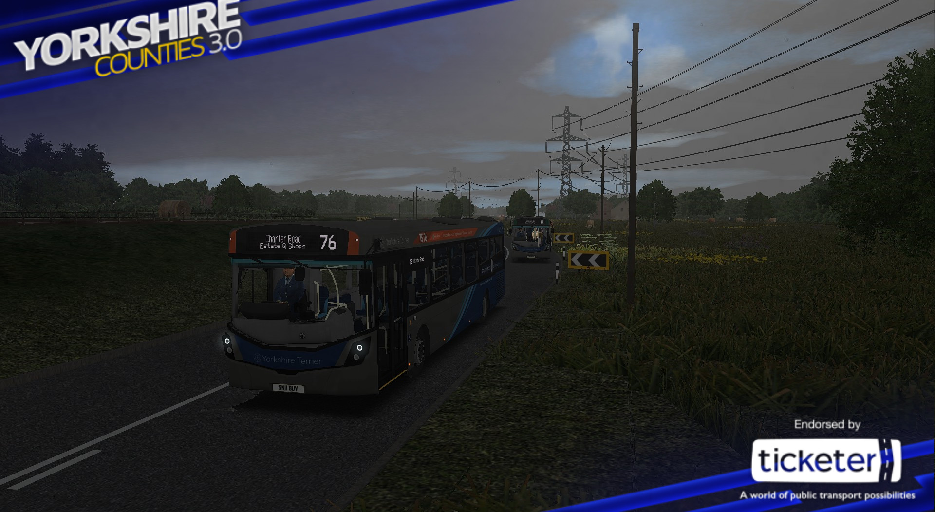 OMSI 2 Add-on Yorkshire Counties screenshot