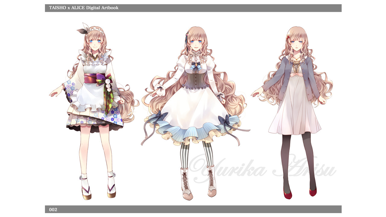 TAISHO x ALICE Digital Artbook screenshot