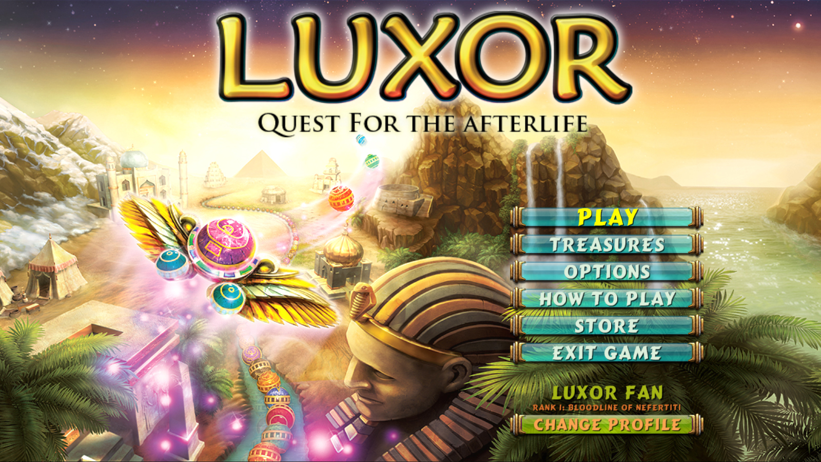 Luxor: Quest for the Afterlife  screenshot