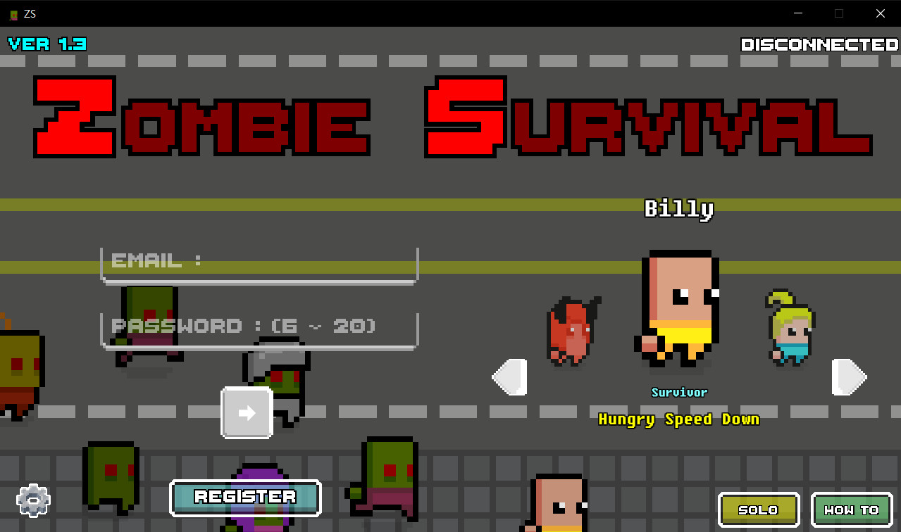 Zombie Survival online screenshot